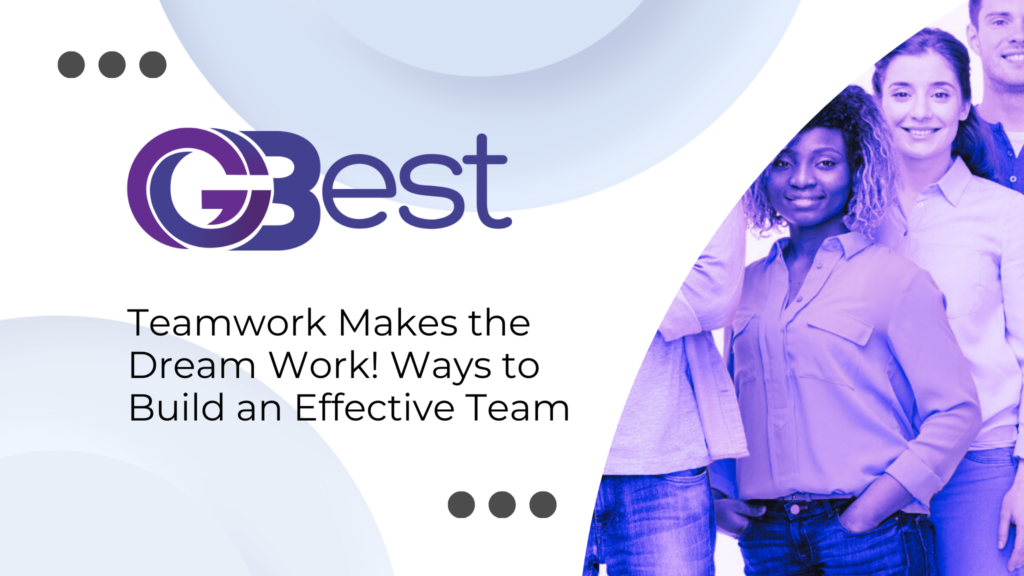 Blog Banner, Team Work makes the dream work